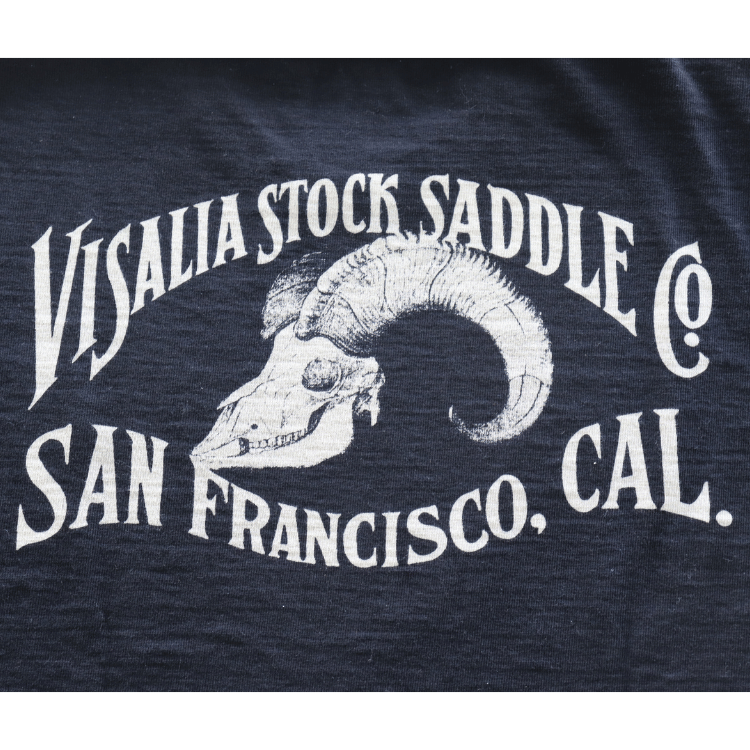 DELUXEWARE デラックスウエア DXTS-2601 SADDLE サドル プリントTシャツ 半袖Tシャツ 最高強度Tシャツ 最高品質 DXTシリーズ ヘビーウエイト 純国産品