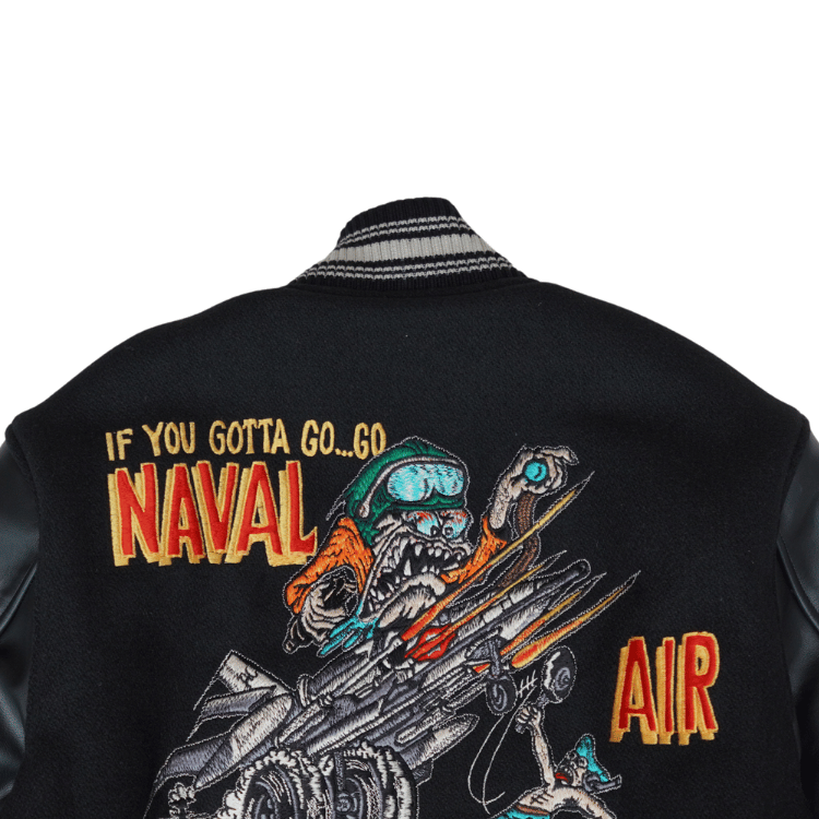 WHITESVILLE ホワイツビル WV15967 30oz. WOOL MELTON AWARD JACKET “NAVAL AIR CVA-34” 30オンス ウールメルトン アワードジャケット スタジャン アメカジ