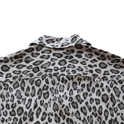 JELADO ジェラード BL21115 S/S Open Collar Shirt Hollywood ハリウッド 半袖シャツ メンズ レオパード レーヨン