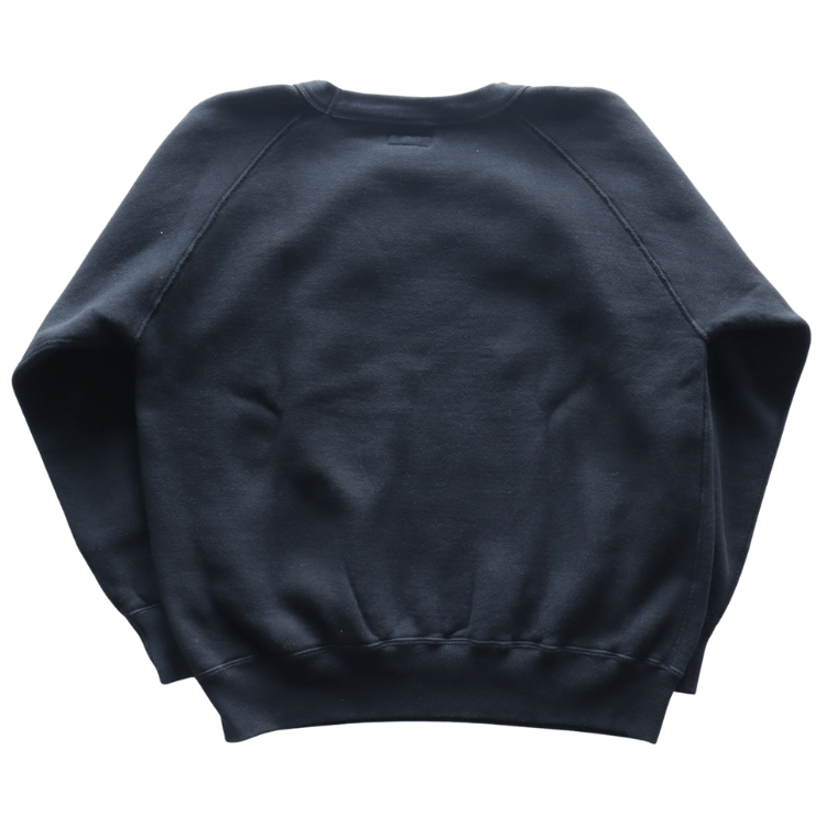 DAPPER'S ダッパーズ 1811 Binder Crew Neck Sweat Flocky Print Design Model バインダークルーネックスウェット フロッキープリントデザインモデル