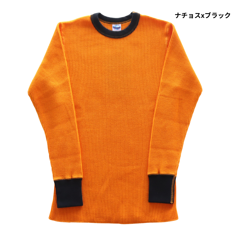 JELADO ジェラード  AB12226 Mega Thermal Crew Neck 2tone メガサーマルクルーネックT 長袖