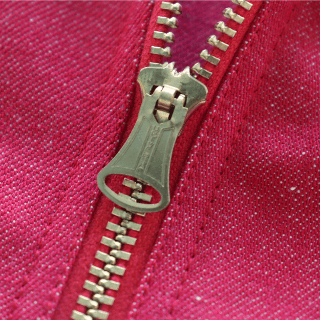 SAMURAI JEANS サムライジーンズ SWCJK25 刺繍入りスイングトップ 赤デニム