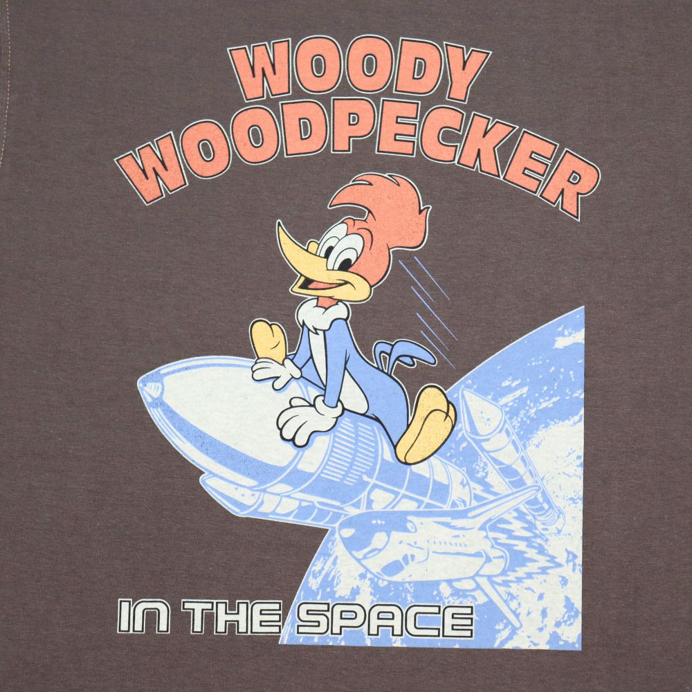 TOYS McCOY トイズマッコイ TMC2408 WOODY WOODPECKER TEE " WOODY WOODPECKER IN THE SPACE ウッディ ウッドペッカー スペースシャトル プリントTシャツ