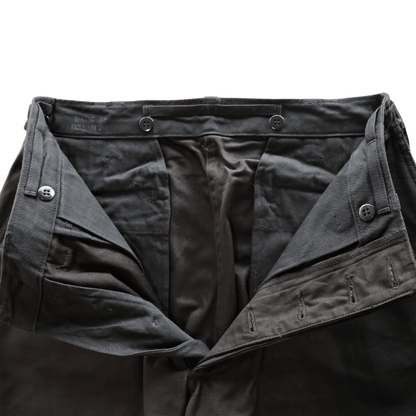 BUZZ RICKSON'S バズリクソンズ BR42593 WILLIAM GIBSON COLLECTION BLACK M-1943 ウィリアムギブソンコレクション M-1943トラウザーズ