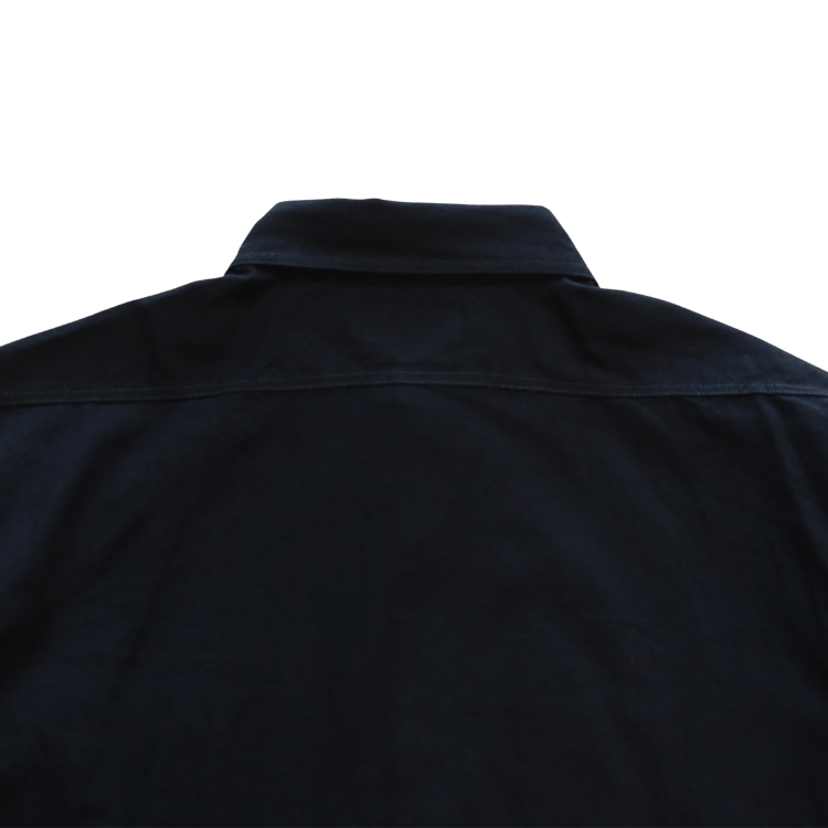 BUZZ RICKSON'S BR29143 WILLIAM GIBSON COLLECTION BLACK CHAMBRAY WORK SHIRTS Long Sleeve Military Shirt U.S.NAVY