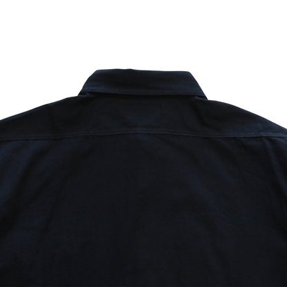 BUZZ RICKSON'S BR29143 WILLIAM GIBSON COLLECTION BLACK CHAMBRAY WORK SHIRTS Long Sleeve Military Shirt U.S.NAVY