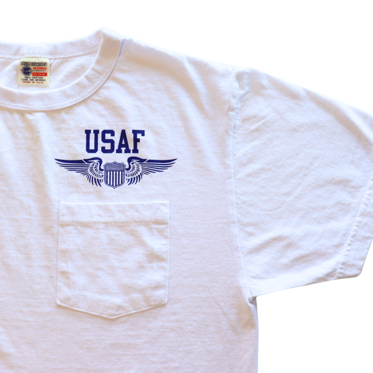 BUZZ RICKSON'S バズリクソンズ BR79579 S/S POCKET T-SHIRT U.S. AIR FORCE 半袖Tシャツ USAF ポケットT