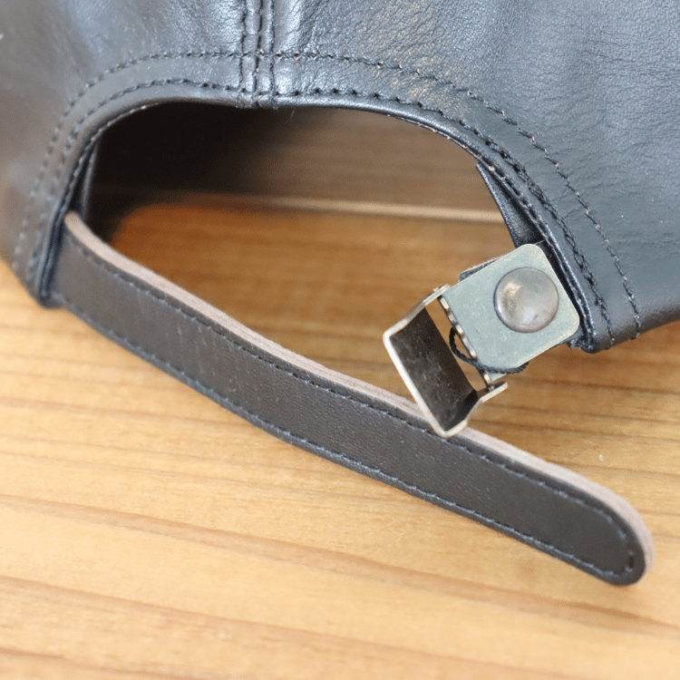 JELADO ジェラード AB12750 JELADO×BRUNEL＆Co.HATMAKERS B.B.CAP ブルーネルハットメイカーズ 茶芯ホースハイドレザーベースボールキャップ