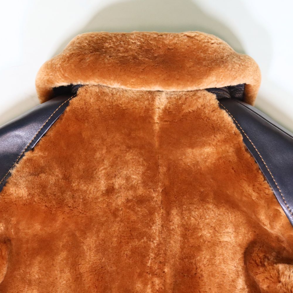 Y'2 LEATHER ワイツーレザー INDIGO HORSE GRIZZLY JACKET Y2-10-25SP 25th Anniversary Limited 25周年記念 インディゴホース グリズリージャケット クマジャン