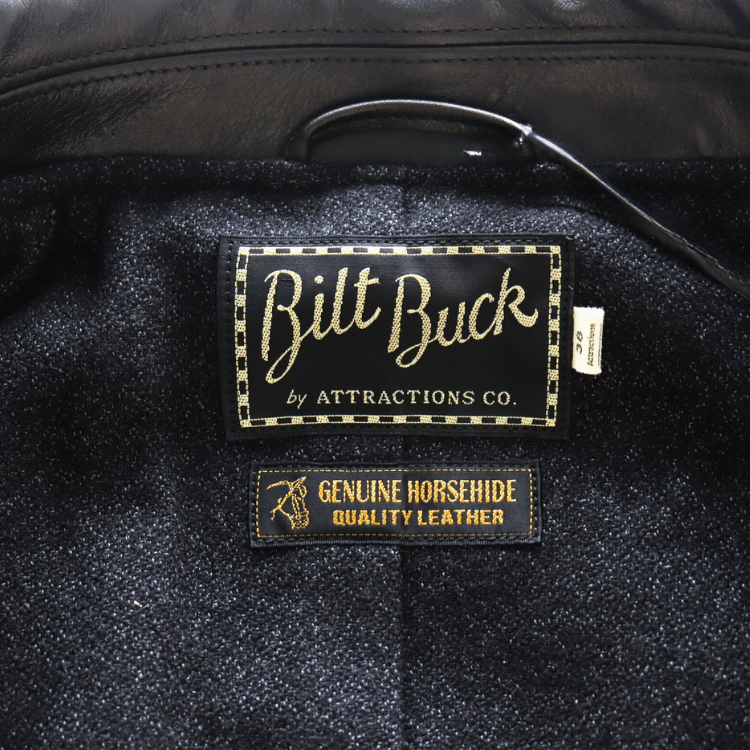 Bilt Buck ビルトバック by ATTRACTIONS Lot. 378 Horsehide Royal Half Coat ホースハイド ロイヤルハーフコート カーコート