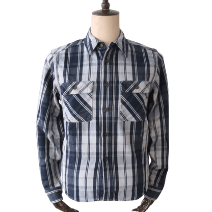 JELADO ジェラード JP12106 Unionworkers Shirt Short ユニオンワーカーズシャツ ショート ネルシャツ