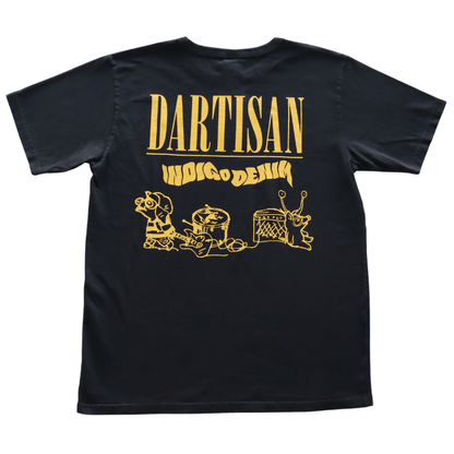 STUDIO D'ARTISAN 8212B USA Cotton Print T-Shirt, Men's Short Sleeve T-Shirt, American Casual Style, US Cotton Body, Dalci Pig Parody Series