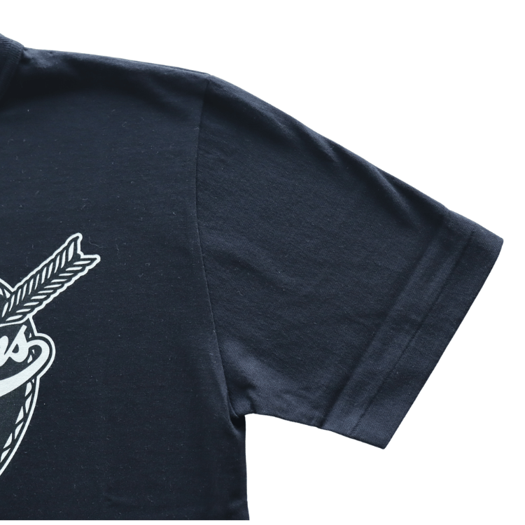 ATTRACTIONS AM0011 Heart Attractions S/S Heart Attractions Men's Short Sleeve T-Shirt, American Casual, MASA SCULP Collaboration