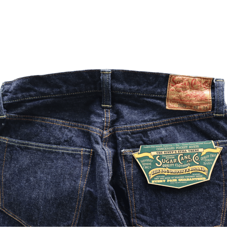 SUGAR CANE シュガーケーン SC42025 13oz. DENIM WAIST OVERALLS 2025 MODEL (WIDE LEG) 13オンス デニム ウエストオーバーオールズ 2025年モデル Gパン デニムパンツ ワイド