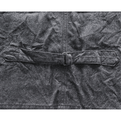 CUSHMAN クッシュマン 21893 BLACK CHAMBRAY WORK VEST ブラックシャンブレーワークベスト クラシカル ベスト シンチバック アメカジ  ワークスタイル