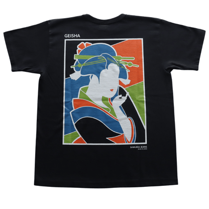 SAMURAI JEANS SJST26-103 Heavyweight T-shirt Short Sleeve T-shirt Print T-shirt