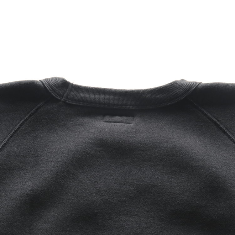 DAPPER'S ダッパーズ 1811 Binder Crew Neck Sweat Flocky Print Design Model バインダークルーネックスウェット フロッキープリントデザインモデル