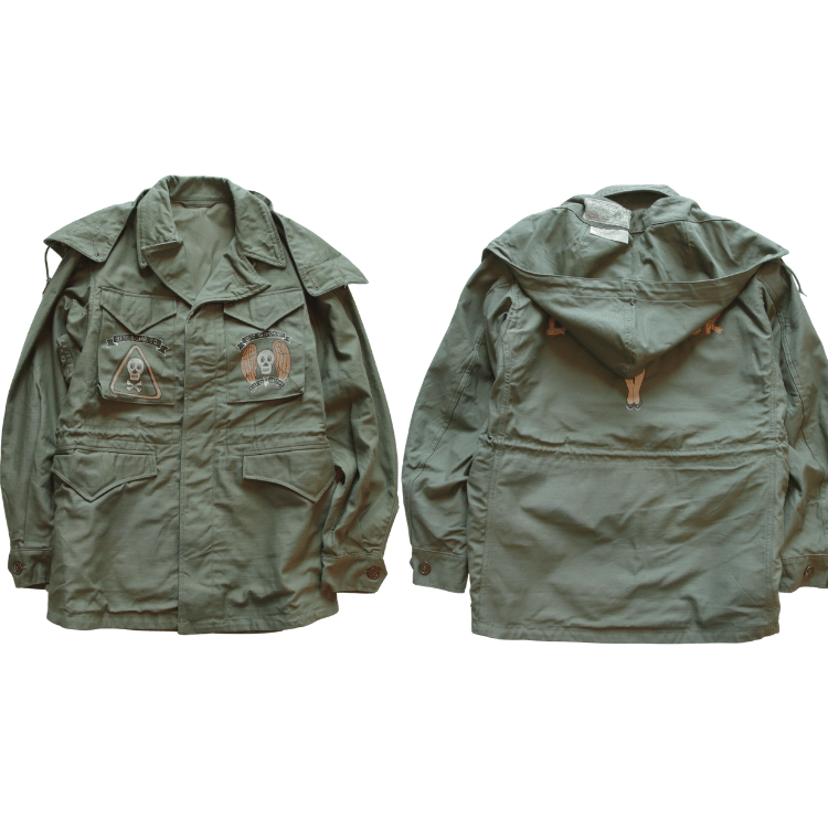 BUZZ RICKSON'S バズリクソンズ BR15996 Type M-43 “BUZZ RICKSON MFG. CO.” 5th BOMB.GROUP BOMBER BARONS ボンバーバロンズ ミリタリージャケット M-43 U.S.ARMY フィールドジャケット