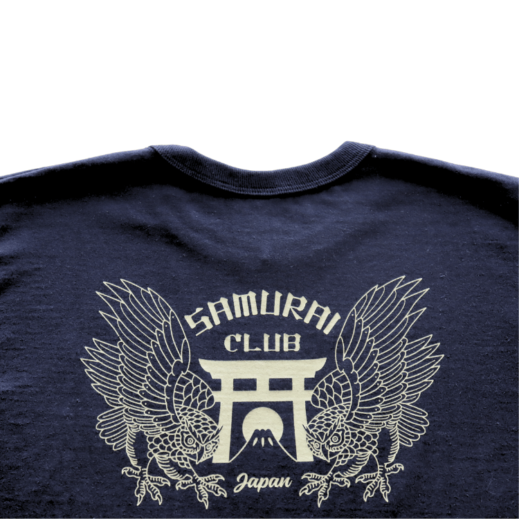 SAMURAI JEANS SCT26-101 Heavyweight T-shirt Short-sleeved T-shirt Printed T-shirt