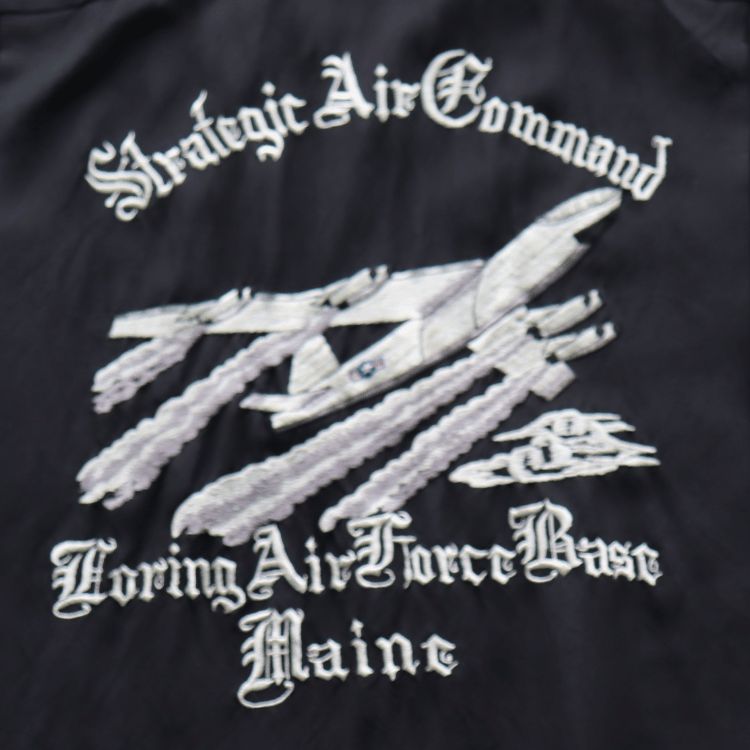 BUZZ RICKSON'S BR39735 BOWLING SHIRT “STRATEGIC AIR COMMAND” Short-Sleeve Men's Americana Strategic Air Command