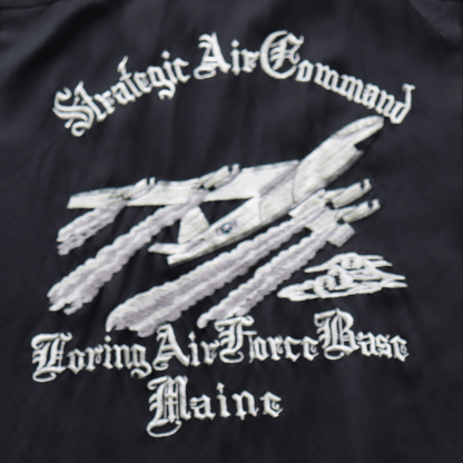 BUZZ RICKSON'S BR39735 BOWLING SHIRT “STRATEGIC AIR COMMAND” Short-Sleeve Men's Americana Strategic Air Command