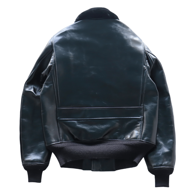 BUZZ RICKSON'S バズリクソンズ BR80655 WILLIAM GIBSON COLLECTION Type BLACK AN-J-3A HORSEHIDE MODELウィリアムギブソンコレクション ブラックAN-J-3A ホースハイドモデル