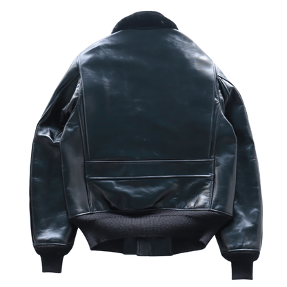 BUZZ RICKSON'S バズリクソンズ BR80655 WILLIAM GIBSON COLLECTION Type BLACK AN-J-3A HORSEHIDE MODELウィリアムギブソンコレクション ブラックAN-J-3A ホースハイドモデル