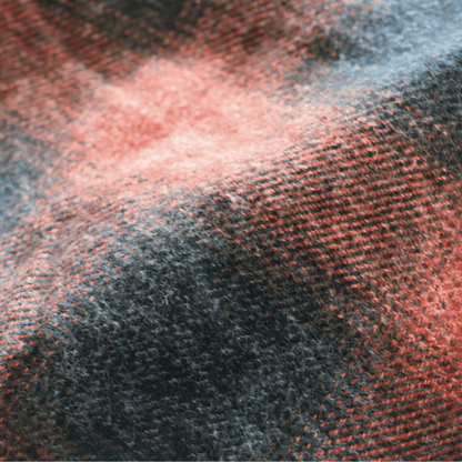 CUSHMAN クッシュマン 25706 COTTON TWEED CHECK HALF ZIP WORK SHIRTS コットンツイードチェックハーフジップワークシャツ 長袖シャツ