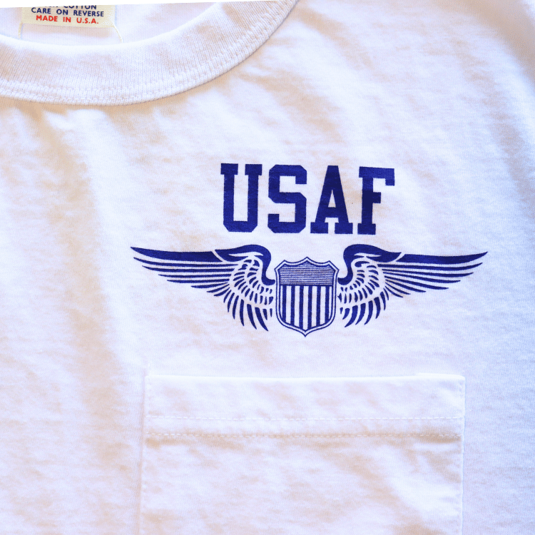 BUZZ RICKSON'S バズリクソンズ BR79579 S/S POCKET T-SHIRT U.S. AIR FORCE 半袖Tシャツ USAF ポケットT
