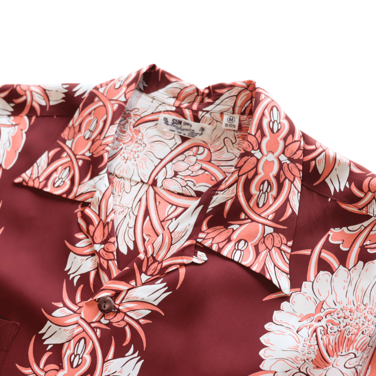 SUN SURF サンサーフ SS29602 L/S RAYON HAWAIIAN SHIRT NIGHT