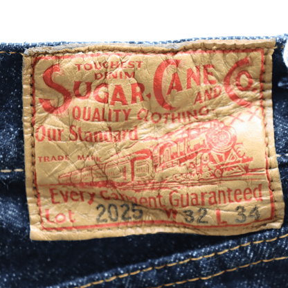 SUGAR CANE シュガーケーン SC42025 13oz. DENIM WAIST OVERALLS 2025 MODEL (WIDE LEG) 13オンス デニム ウエストオーバーオールズ 2025年モデル Gパン デニムパンツ ワイド