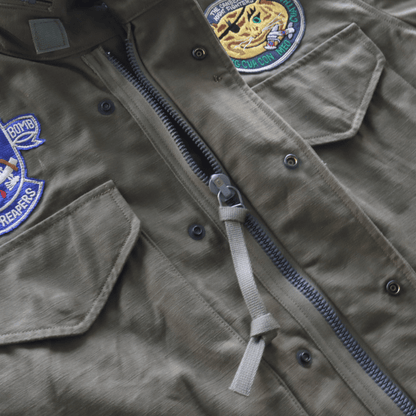 BUZZ RICKSON'S バズリクソンズ BR15804 Type M-65 “BUZZ RICKSON MFG. CO.” 13th BOMB. SQ. "GRIM REAPERS" 第13爆撃飛行隊 グリムリーパーズ ミリタリージャケット M-65 フィールドジャケット U.S.ARMY