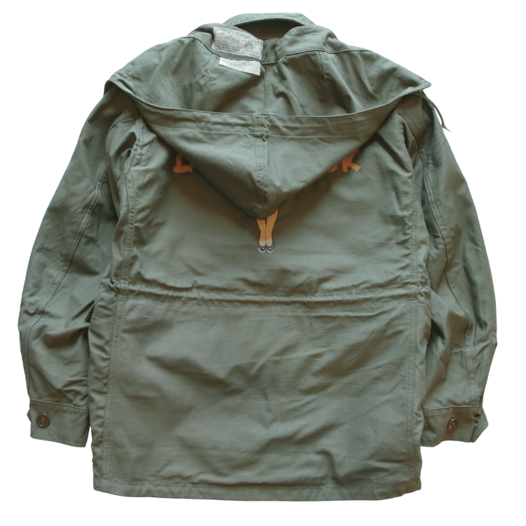 BUZZ RICKSON'S BR15996 Type M-43 “BUZZ RICKSON MFG. CO.” 5th BOMB.GROUP BOMBER BARONS Military Jacket M-43 U.S. ARMY Field Jacket