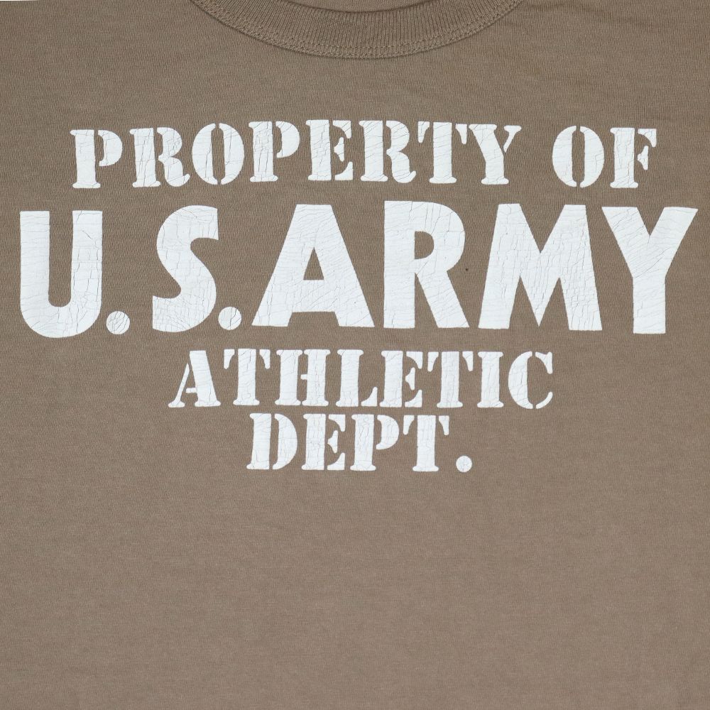 BUZZ RICKSON'S バズリクソンズ BR79348 S/S T-SHIRT PROPERTY OF U.S. ARMY ATHLETIC DEPT 半袖Tシャツ