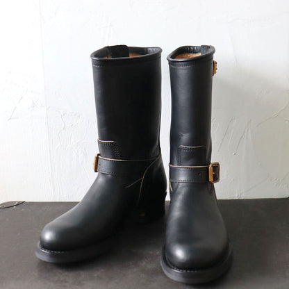 Y'2 LEATHER ワイツーレザー SHB-01 SUMI DYED HORSE Engineer Boots 墨黒ホース エンジニアブーツ