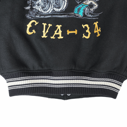 WHITESVILLE ホワイツビル WV15967 30oz. WOOL MELTON AWARD JACKET “NAVAL AIR CVA-34” 30オンス ウールメルトン アワードジャケット スタジャン アメカジ
