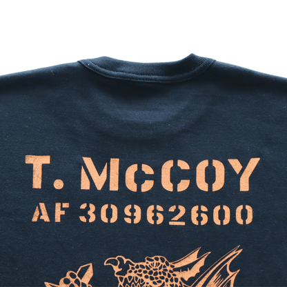 TOYS McCOY TMC2608 MILITARY TEE T. McCOY "AF 30962600" Military Tee, Short Sleeve T-Shirt, Size L-2, Test Sample, Dragon Print