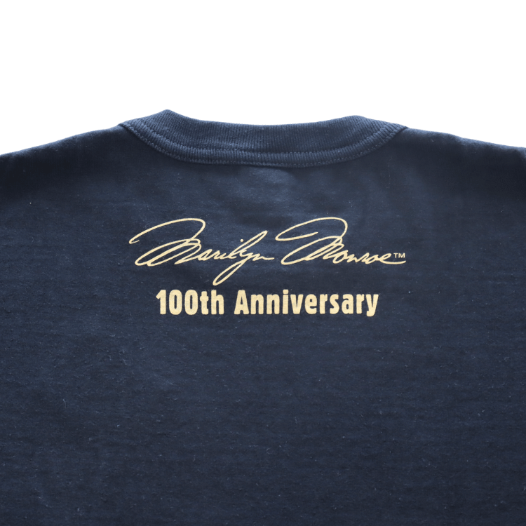 TOYS McCOY TMC2619 MARILYN MONROE TEE "100TH ANNIVERSARY" Marilyn Monroe T-Shirt Short Sleeve Printed T-Shirt Special Color Photo T-Shirt