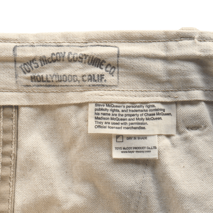 TOYS McCOY トイズマッコイ TMP2504 "V.HILTS" STEVE McQUEEN TROUSERS チノパン スティーブマックイーン