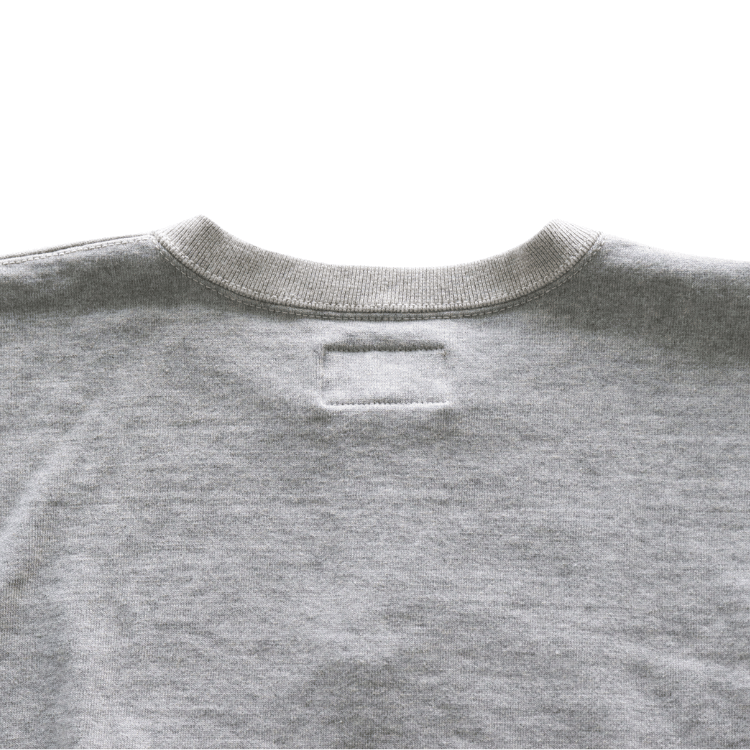 DELUXEWARE デラックスウエア S106-00 OPEN NECK オープンネック ヘンリーネック スウェット 20oz HEAVY KNIT