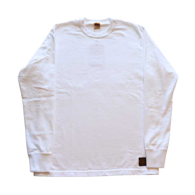 DELUXEWARE デラックスウエア SDTL-00 PLAIN LONG SLEEVE プレーンロングスリーブ 長袖Tシャツ SDTLプレーン 厚い 丈夫 柔らかい コットン100％ 日本製