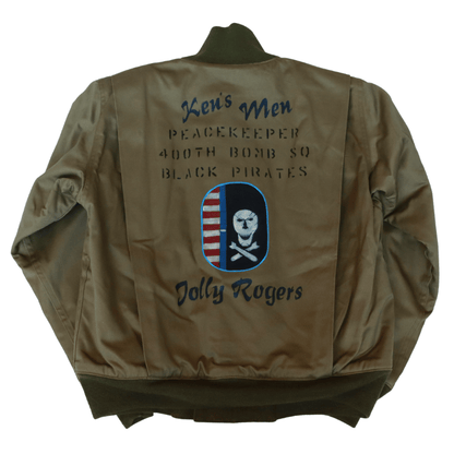 BUZZ RICKSON'S バズリクソンズ BR15995 TYPE TANKERS SLASH POCKET BUZZ RICKSON MFG.CO. 90th BOMB GROUP JOLLY ROGERS タンカース スラッシュポケット 第90爆撃航空群 ジョリーロジャース ミリタリー ジャケット U.S.ARMY