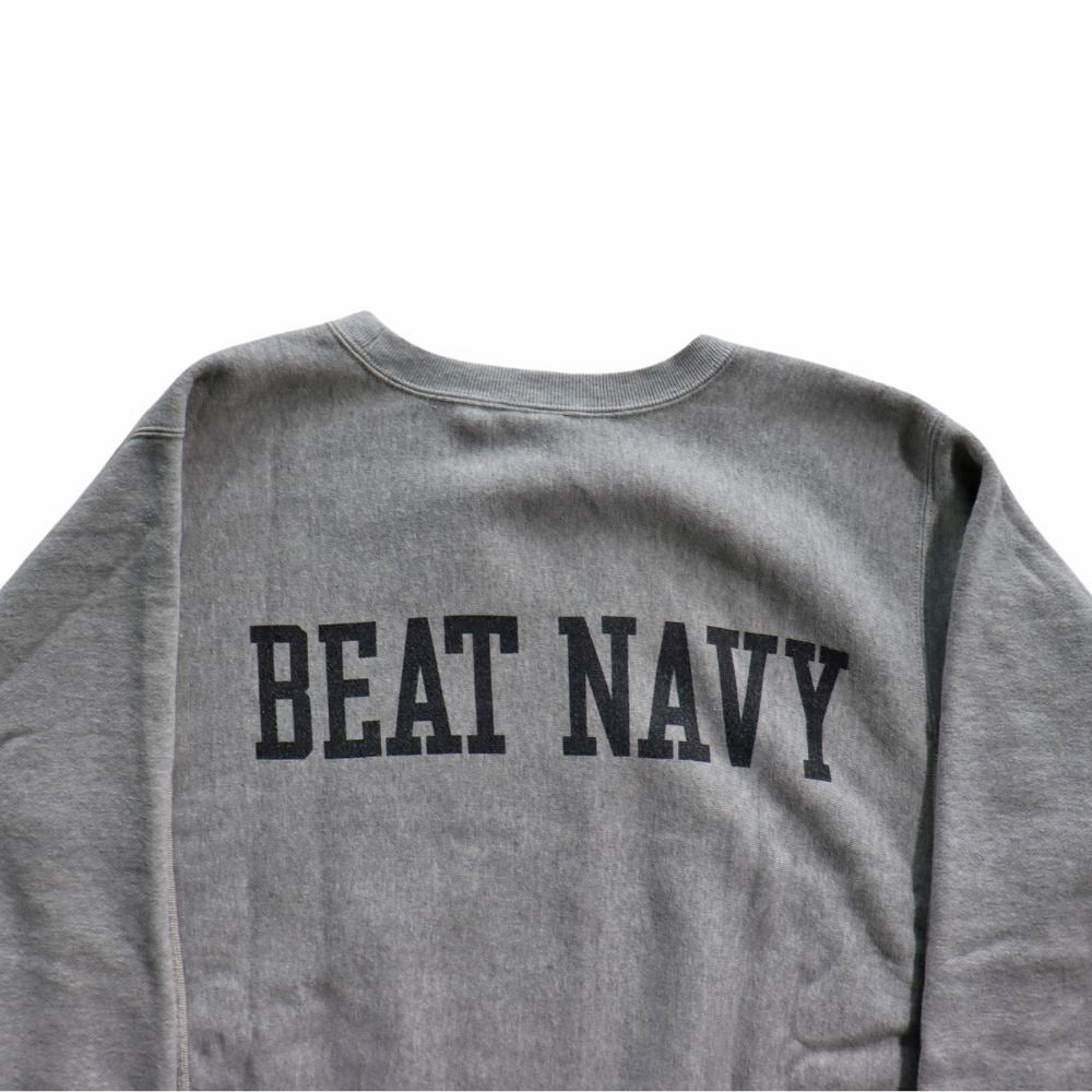 Buzz Rickson's バズリクソンズ BR69070 HORIZONTAL KNITTING SWEAT SHIRTS “GO ARMY BEAT NAVY” スウェット シャツ