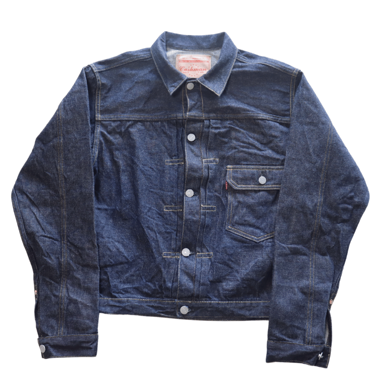 CUSHMAN  クッシュマン 21393 13.5oz. XX DENIM FIRST MODEL 1st Type Gジャン デニムジャケット