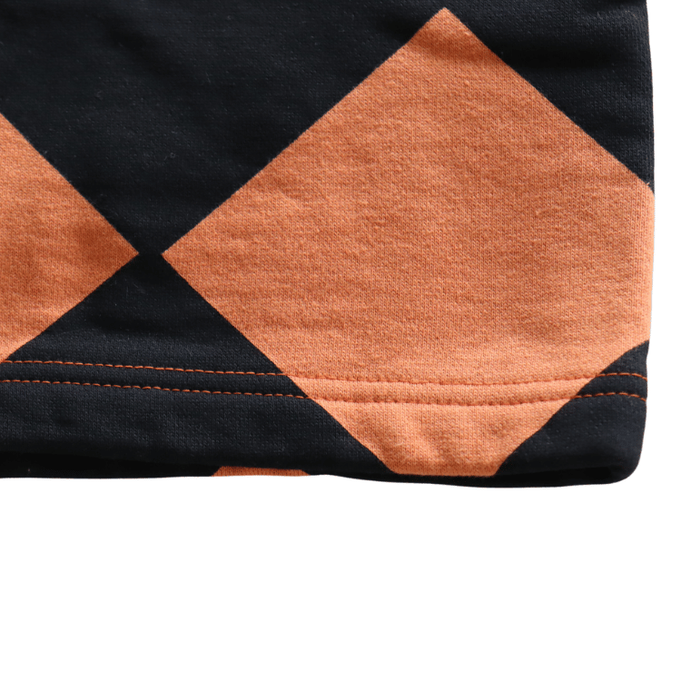 BUZZ RICKSON'S BR52658 LINE CREWMAN SWEAT SHORTS Men's Diamond Pattern