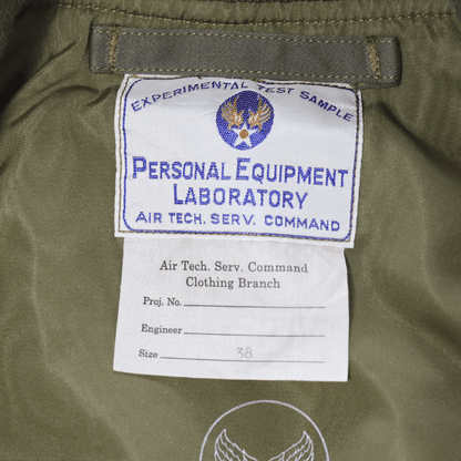 TOYS McCOY TMJ2604 TYPE L-2 TEST SAMPLE T. McCOY "AF 30962600" Type L-2 Test Sample Toys McCoy L-2 Jacket Military Jacket Brand 30th Anniversary Design Anniversary Model
