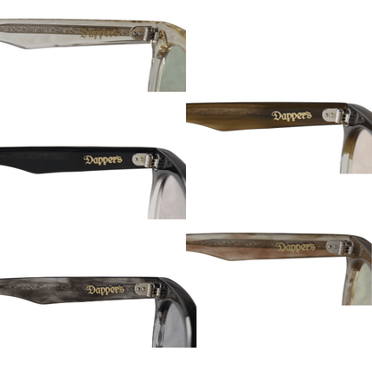 DAPPER'S ダッパーズ LOT.1847 GROOVER Wname Eyewear Type APOLLO グルーバー ダブルネーム アイウエア タイプアポロ サングラス UV加工 反射防止コート付き高級レンズ アクセサリー グッズ 熟練職人 ハンドメイド