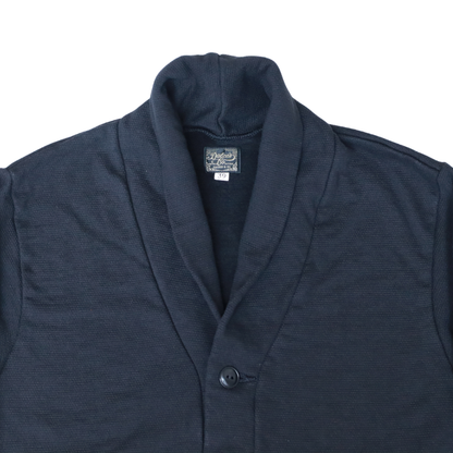 DALEE'S by deluxe ware ダリーズ バイ デラックスウエア Racter-20 1930s SHAWL COLLER CARDIGAN ショールカラーカーディガン アートニットカノコ裏毛 カーディガン