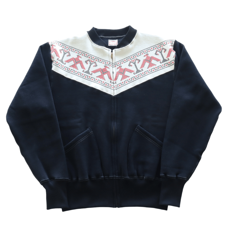 CUSHMAN クッシュマン 26385 THUNDER BIRD PRINT FULL ZIP SWEAT サンダーバード プリント フルジップスウェット