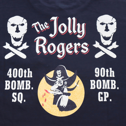 BUZZ RICKSON'S BR79711 S/S POCKET T-SHIRT "JOLLY ROGERS" Pocket T-shirt Jolly Rogers Short-sleeved T-shirt T-shirt Military T-shirt Printed T-shirt